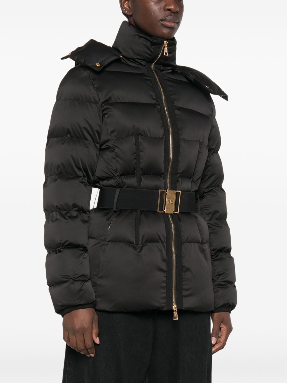 Elisabetta Franchi PI92D66E2 giubbotto bomber nero donna
