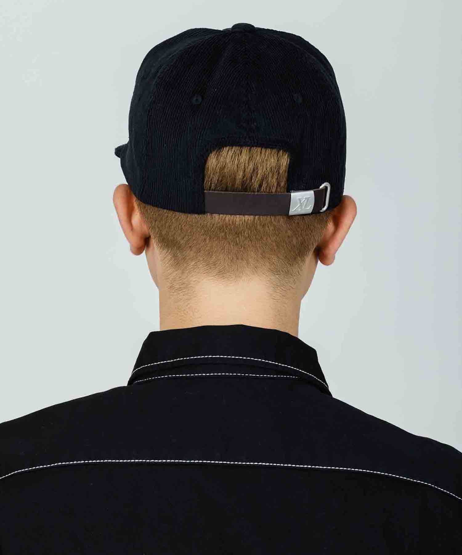 X-Large Pilot Logo Embroidery cappellino velluto