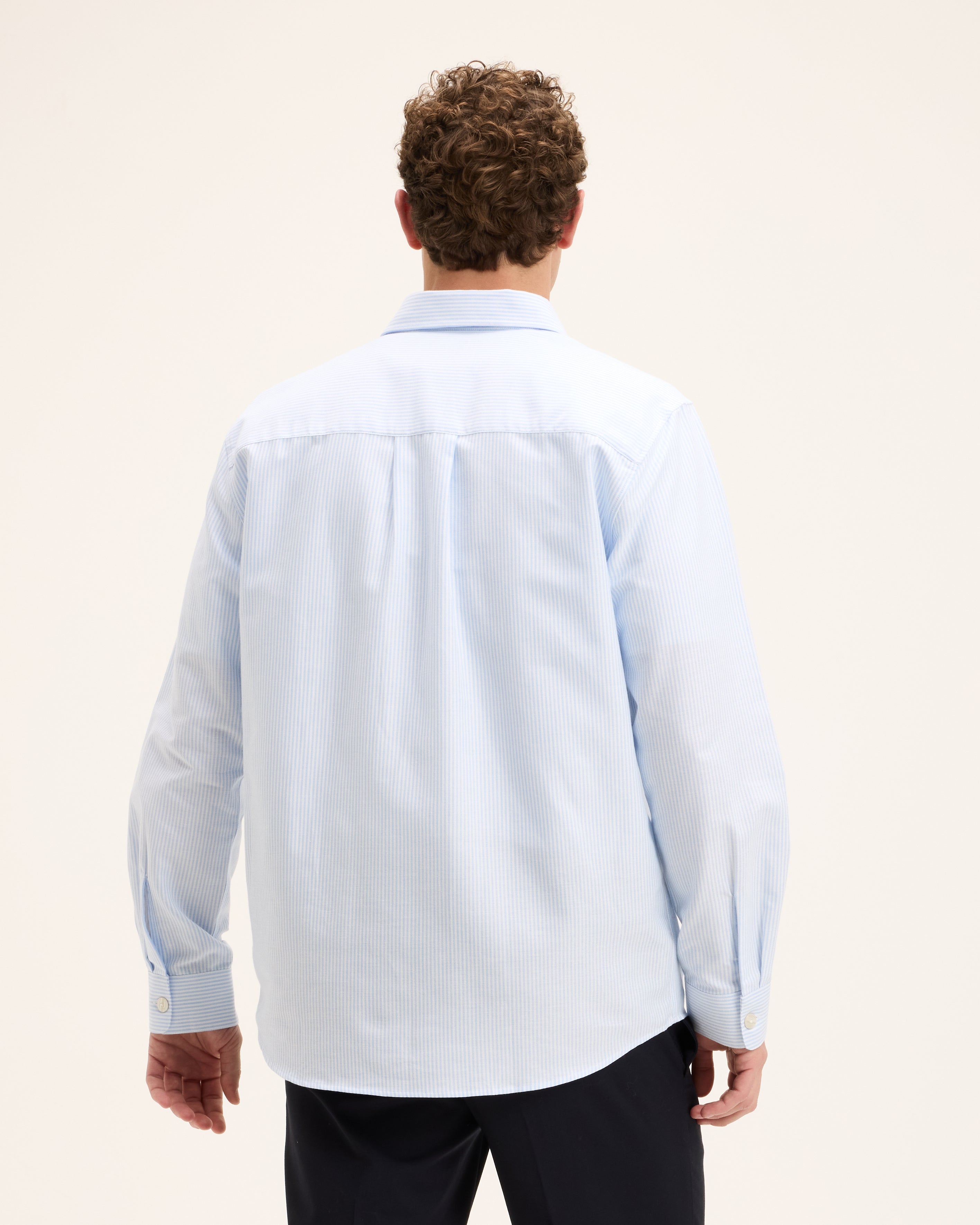 GOODPEOPLE Sox camicia a righe relaxed fit cotone