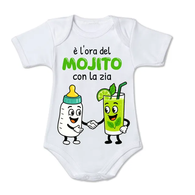 Mr. Gadgets Mojito Zii Body Neonato in Cotone