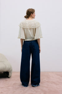 The New Society Ammi blusa ecru viscosa