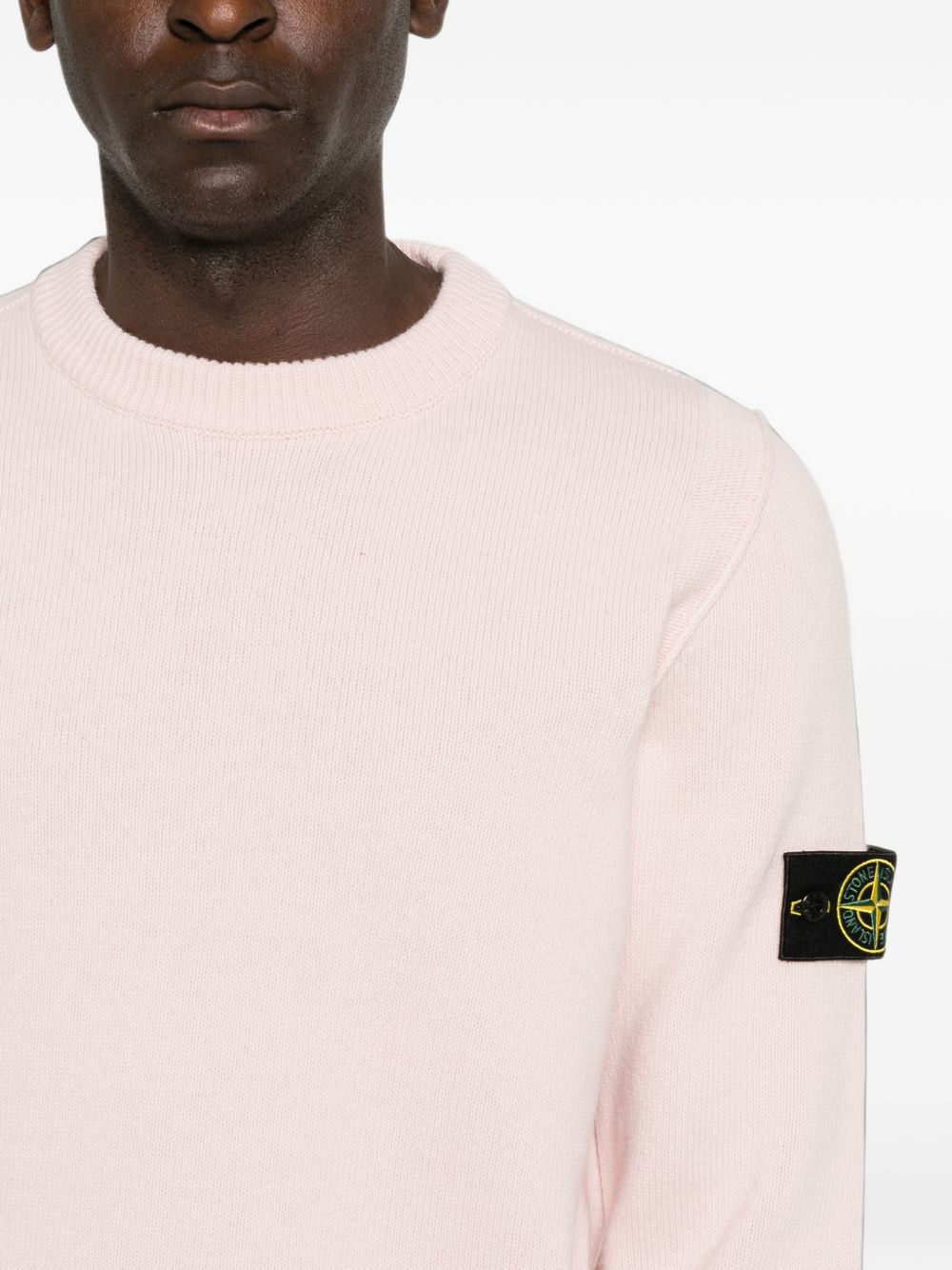 Stone Island L2S155100072 maglia uomo antique rose