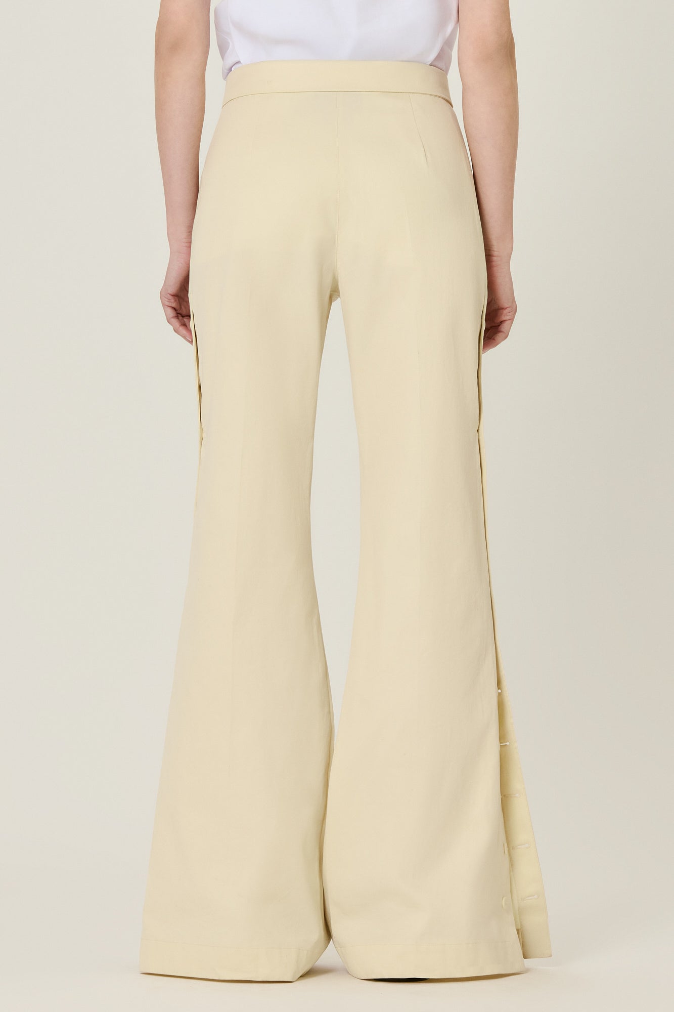Sa Su Phi Elettra pantaloni cotone neri gamba larga