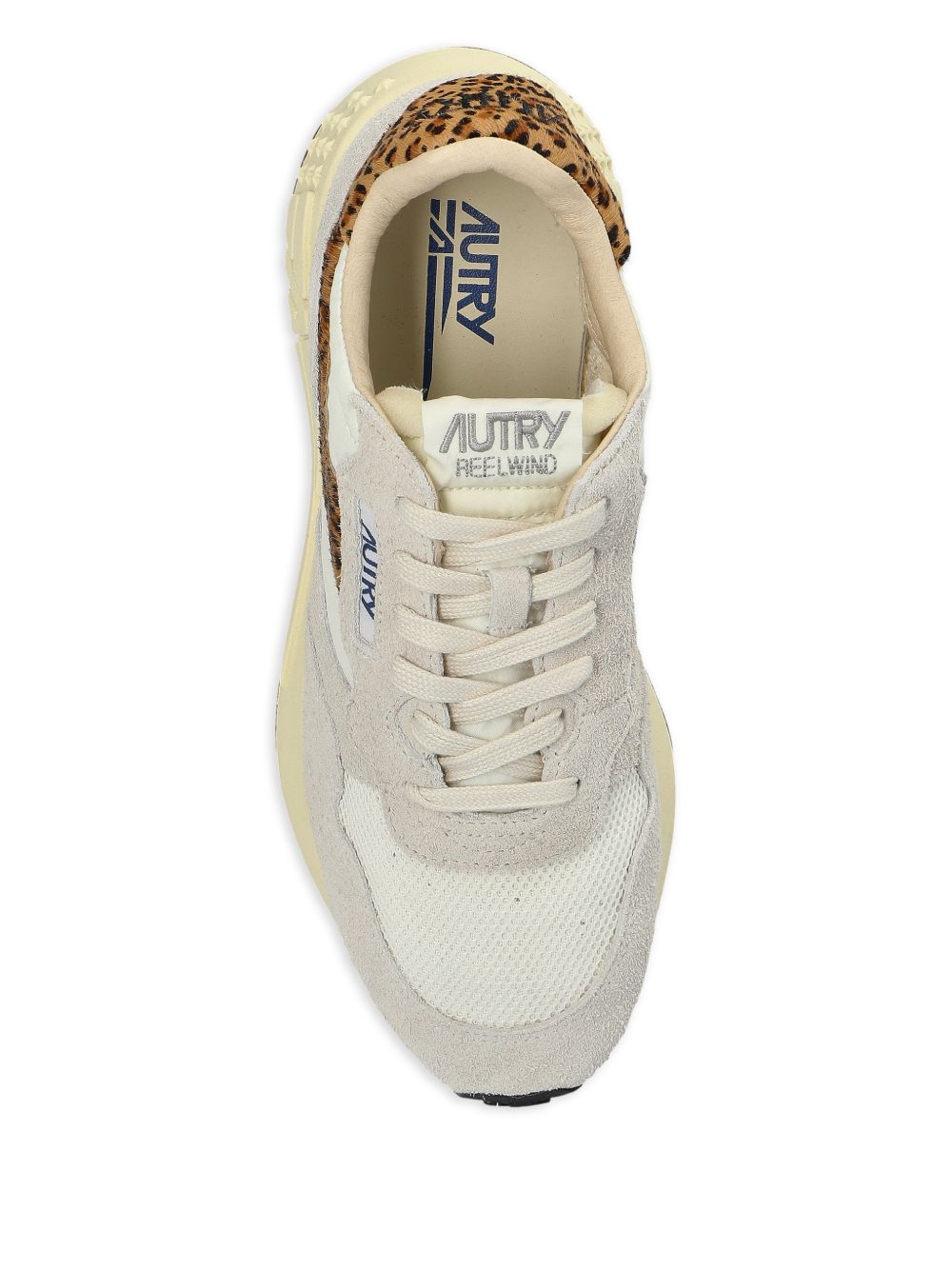 Autry WWLW sneakers donna grigie leopardate