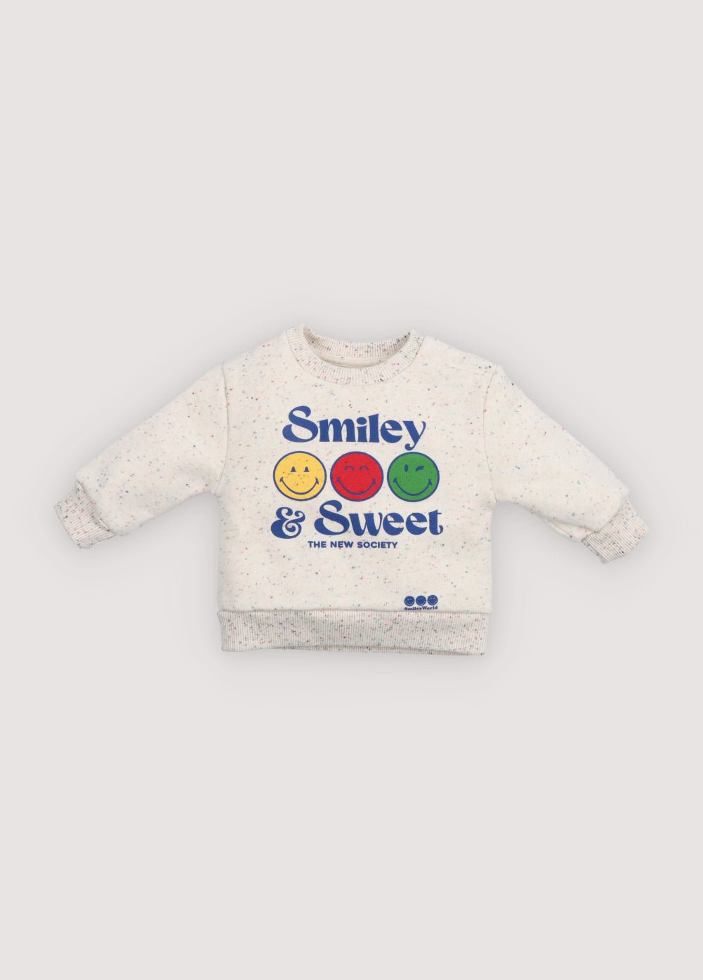 The New Society SmileyWorld felpa baby multicolor 6m