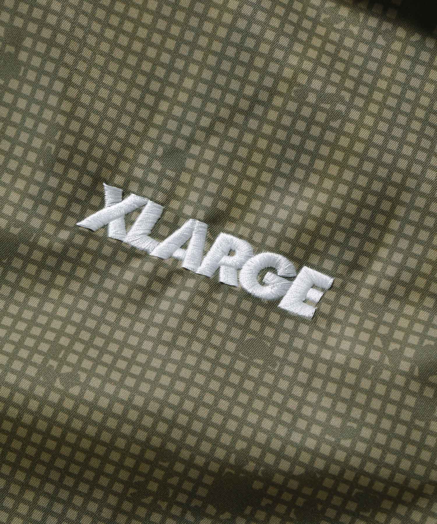 X-Large Reversible Fleece Jacket giacca nera tigrata