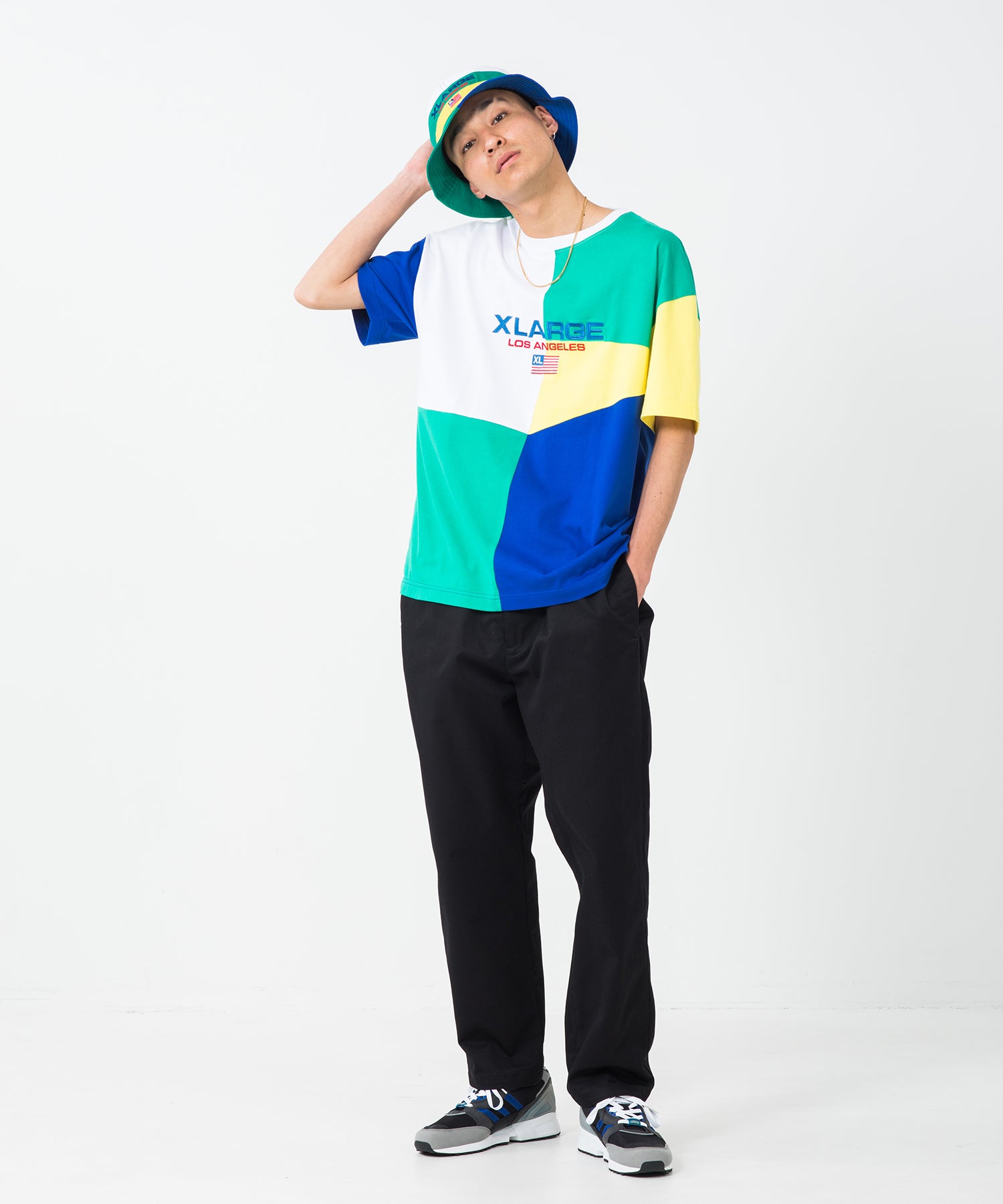 X-Large Work Easy Pants pantaloni oliva elastico