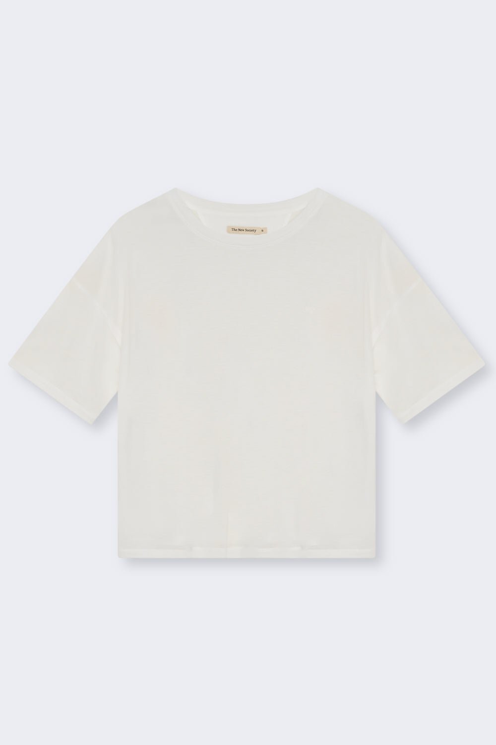 The New Society Eneldo t-shirt Pure Cloud tencel
