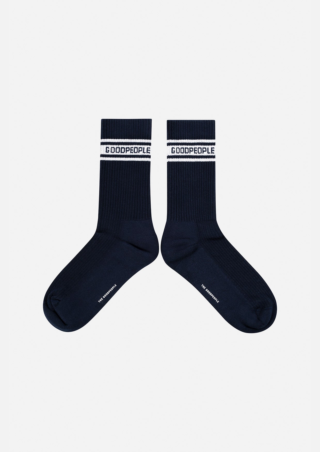 GOODPEOPLE Xander calzini cotone blu navy