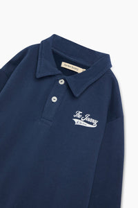 The New Society Misty polo bambino felpa cotone