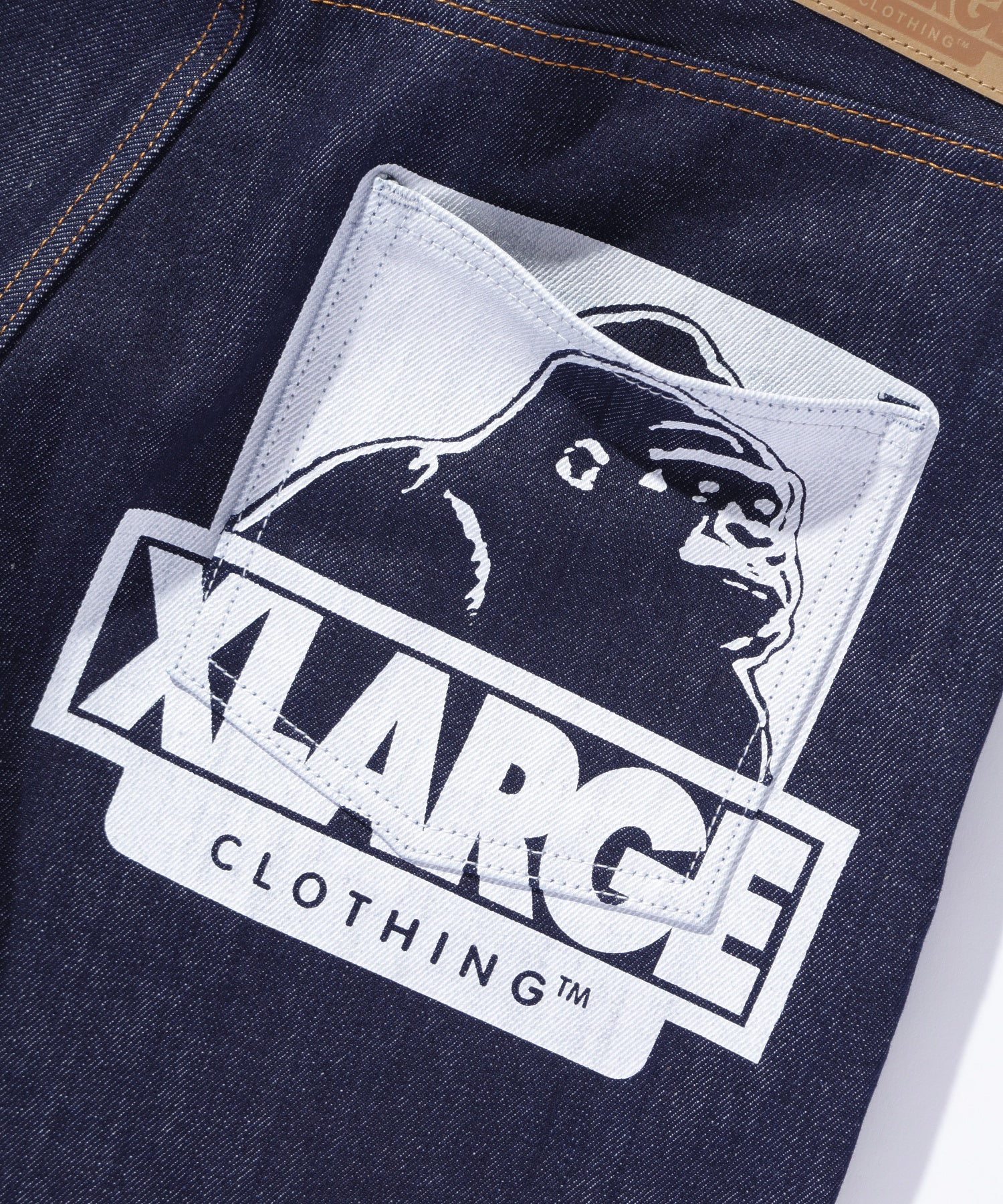 X-Large OG Denim pantaloncini corti indaco cotone