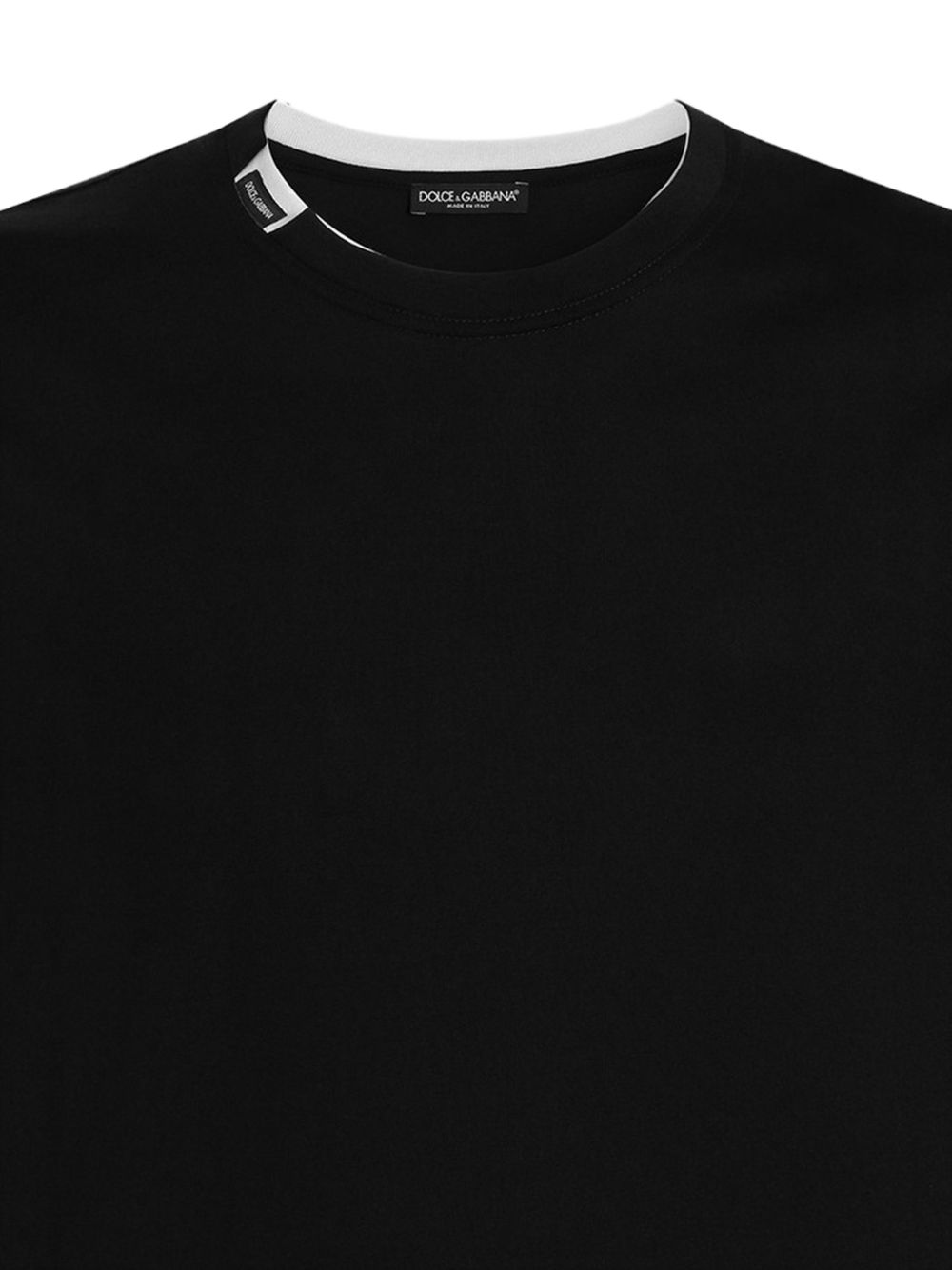 Dolce & Gabbana G8TW5T t-shirt uomo nera cotone