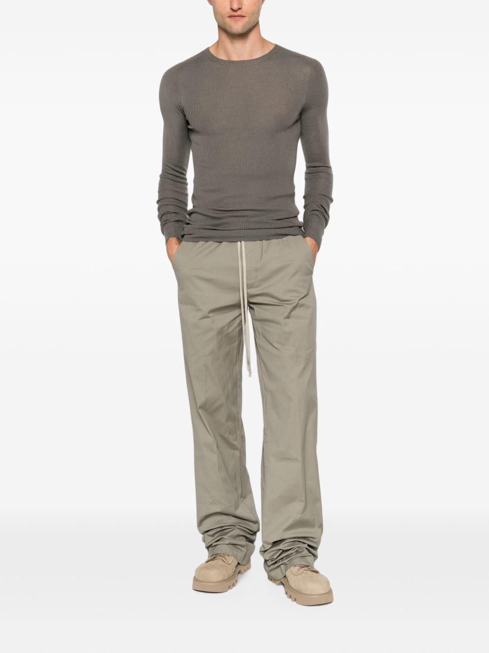 Rick Owens RU02F4637 maglia dust made in Italy