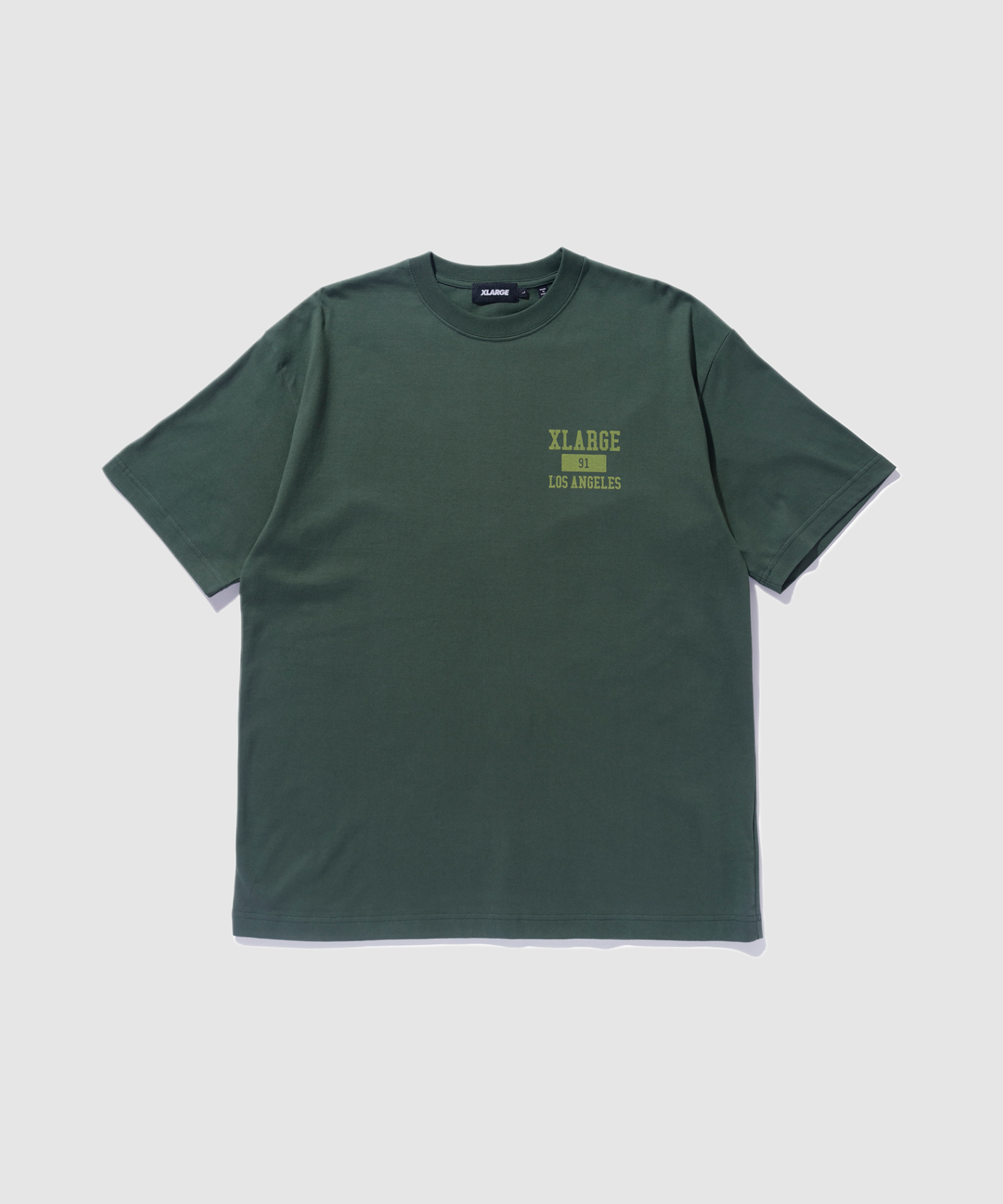 X-Large College 91 t-shirt verde M cotone