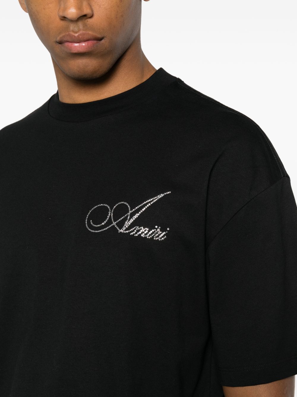 AMIRI AMTOJR1201 t-shirt nero cotone