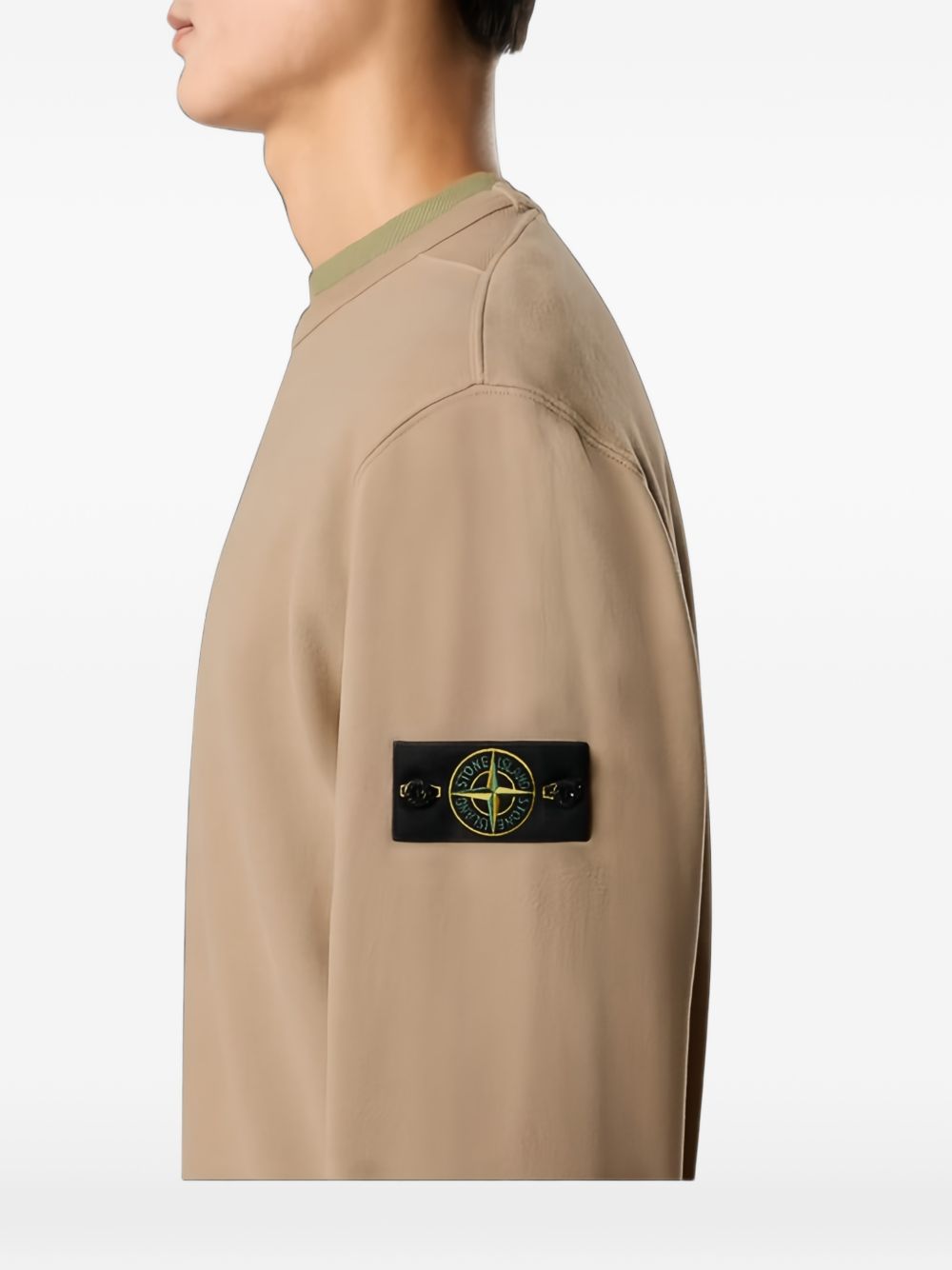 Stone Island L2S156100049 felpa biscuit