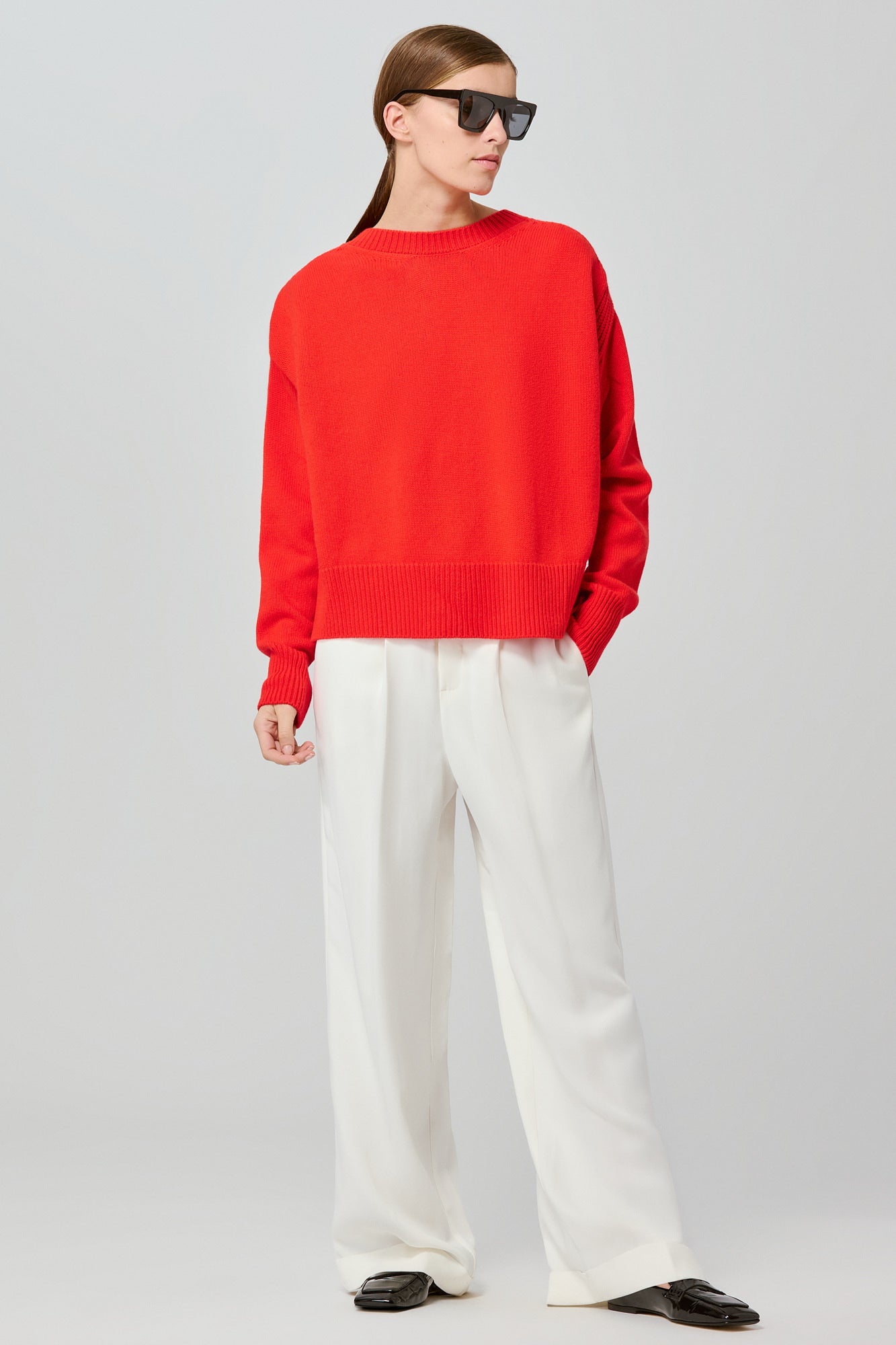 Sa Su Phi Medea Maglione Cashmere Rosso