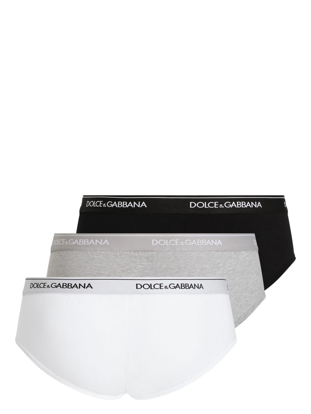 Dolce & Gabbana M9D81J Intimo Nero Bianco Grigio