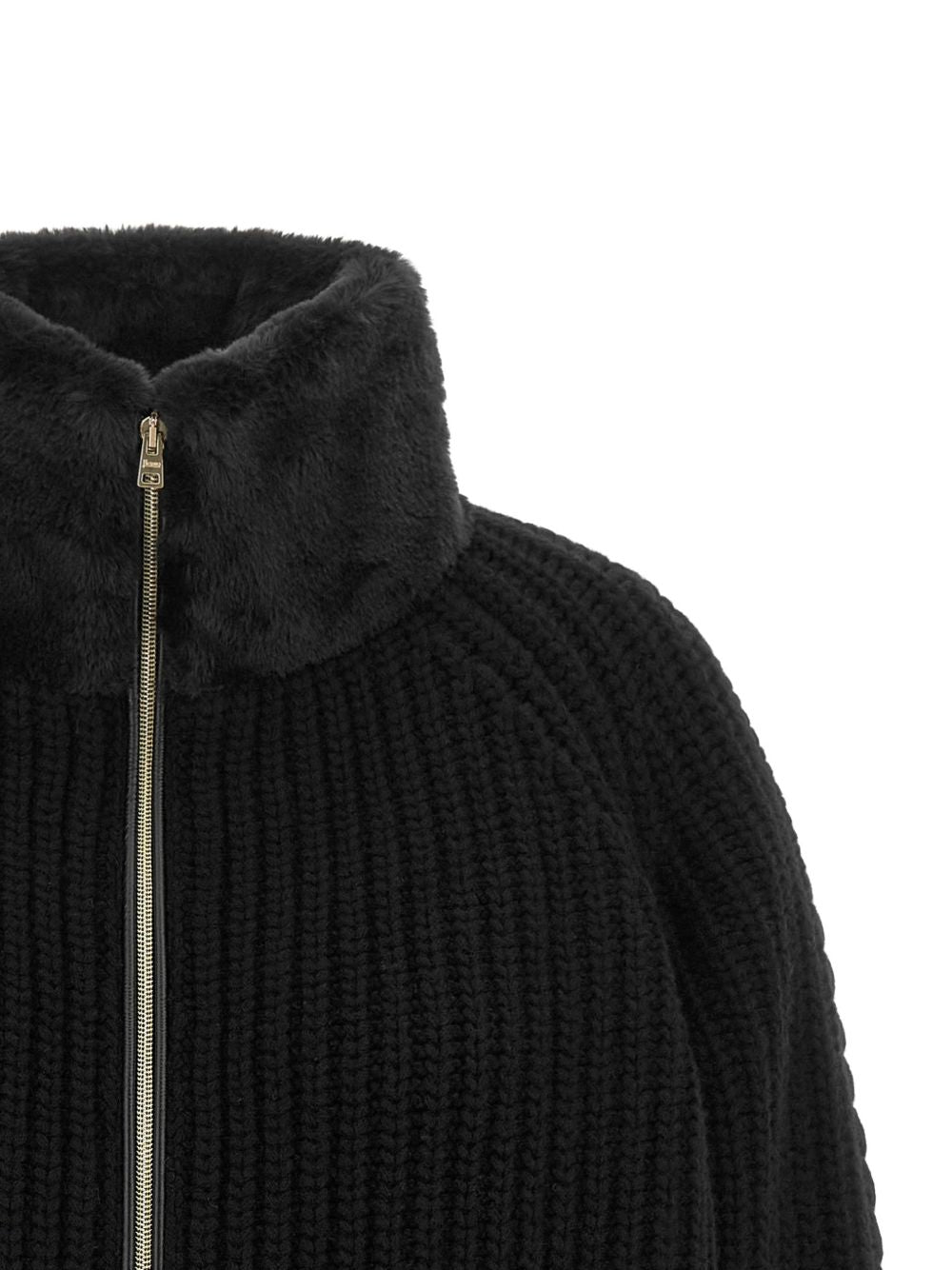 Herno MC000203D Giubbotto Bomber Nero Donna