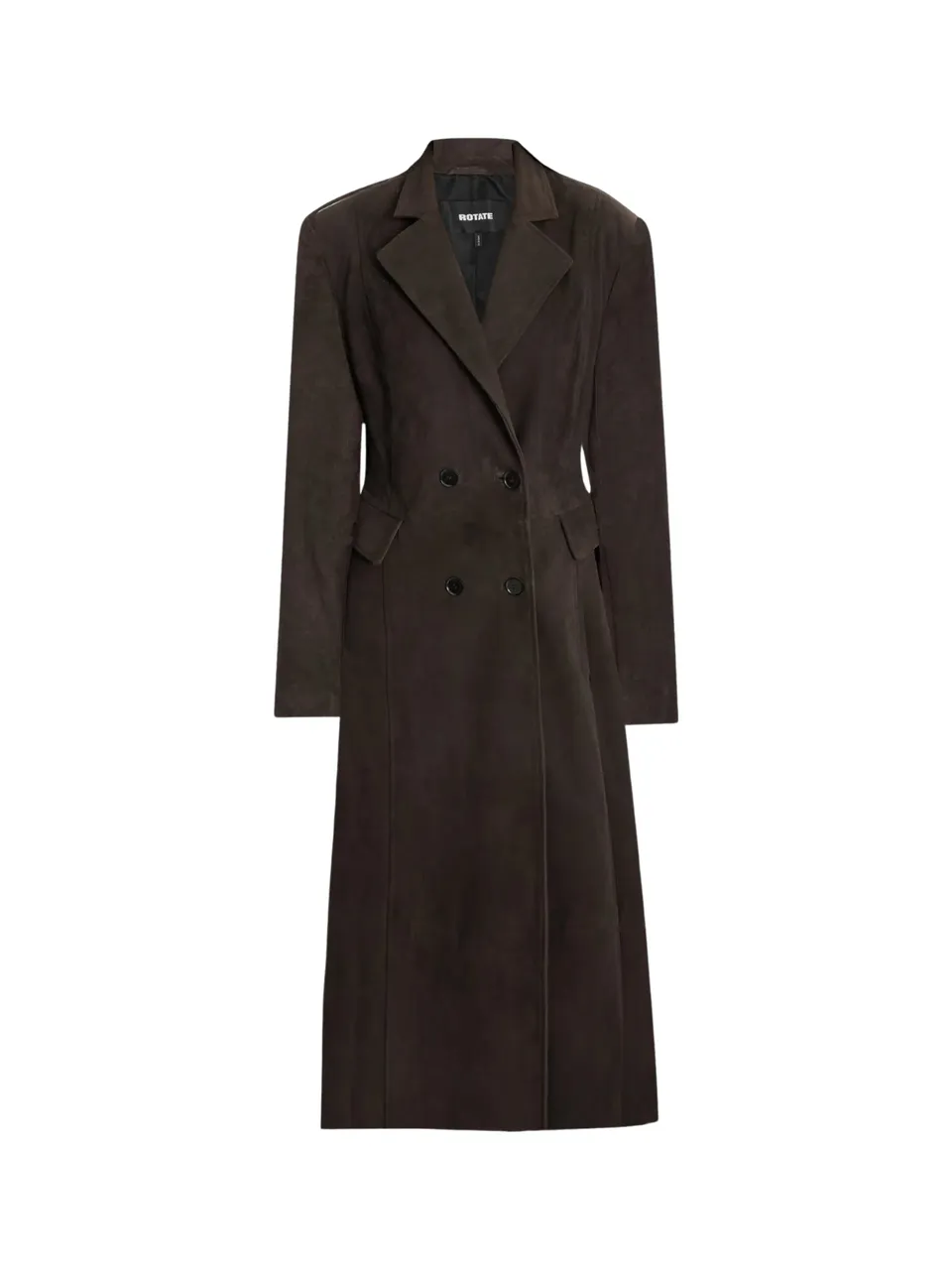 Rotate 1165031111 Ganache cappotto donna cioccolato pelle