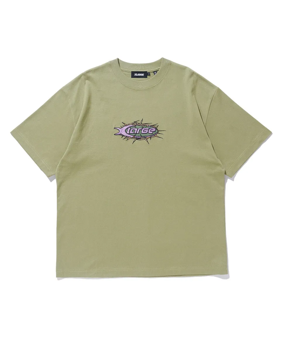 X-Large Barbed Wire Logo t-shirt maniche corte cotone