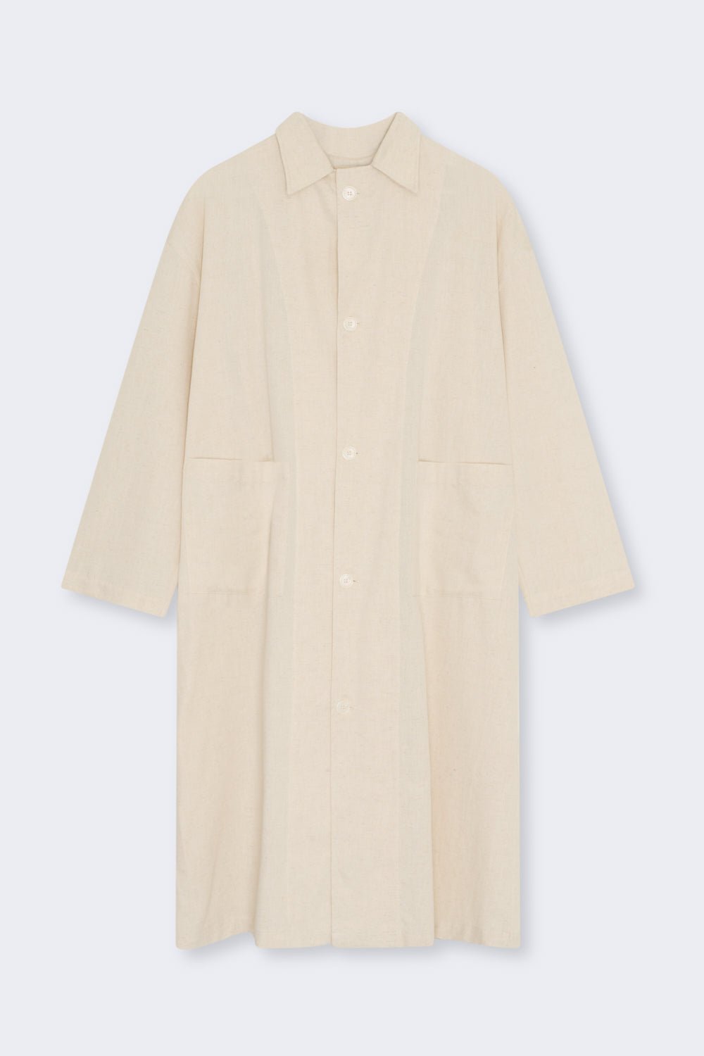 The New Society Melissa trench donna sabbia in lino