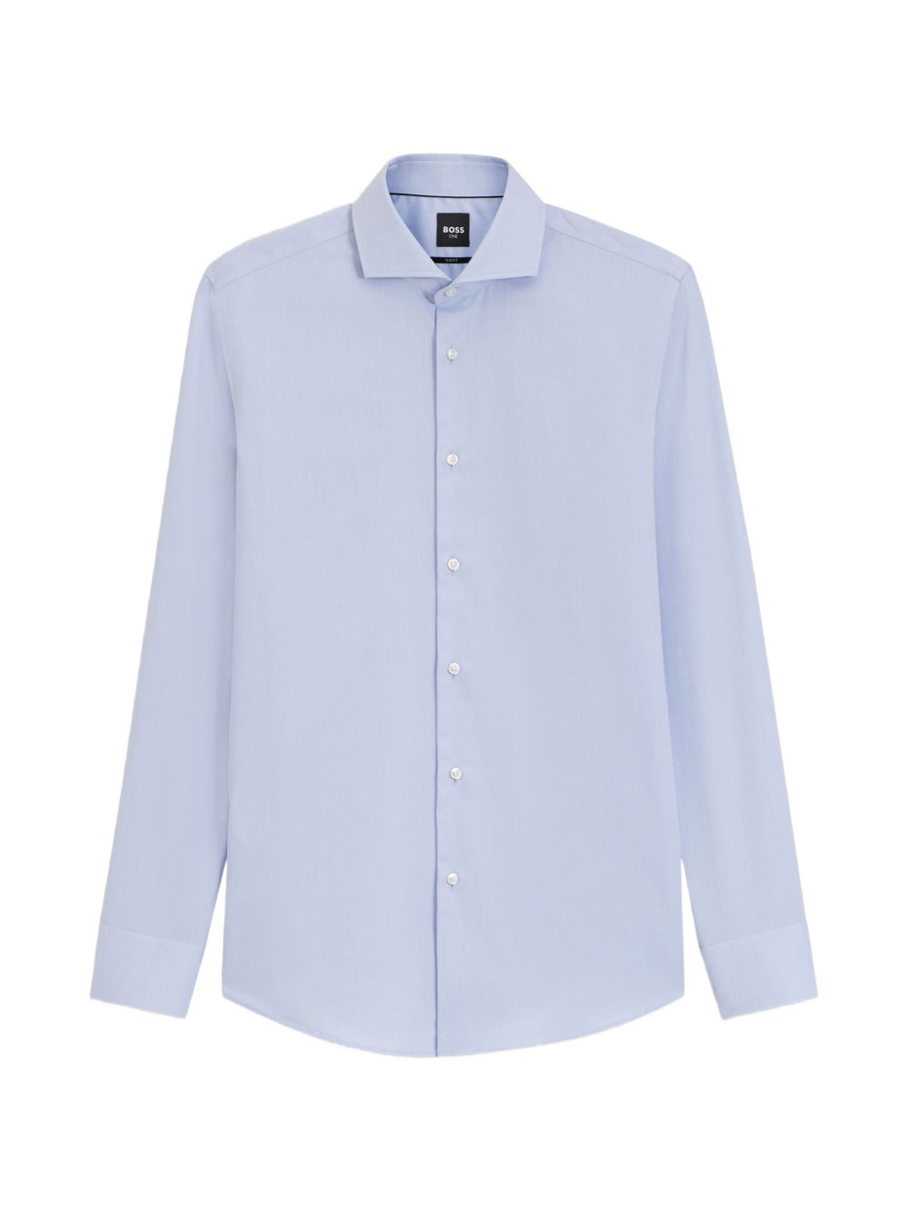 Boss 50567316 camicia azzurra collo uomo
