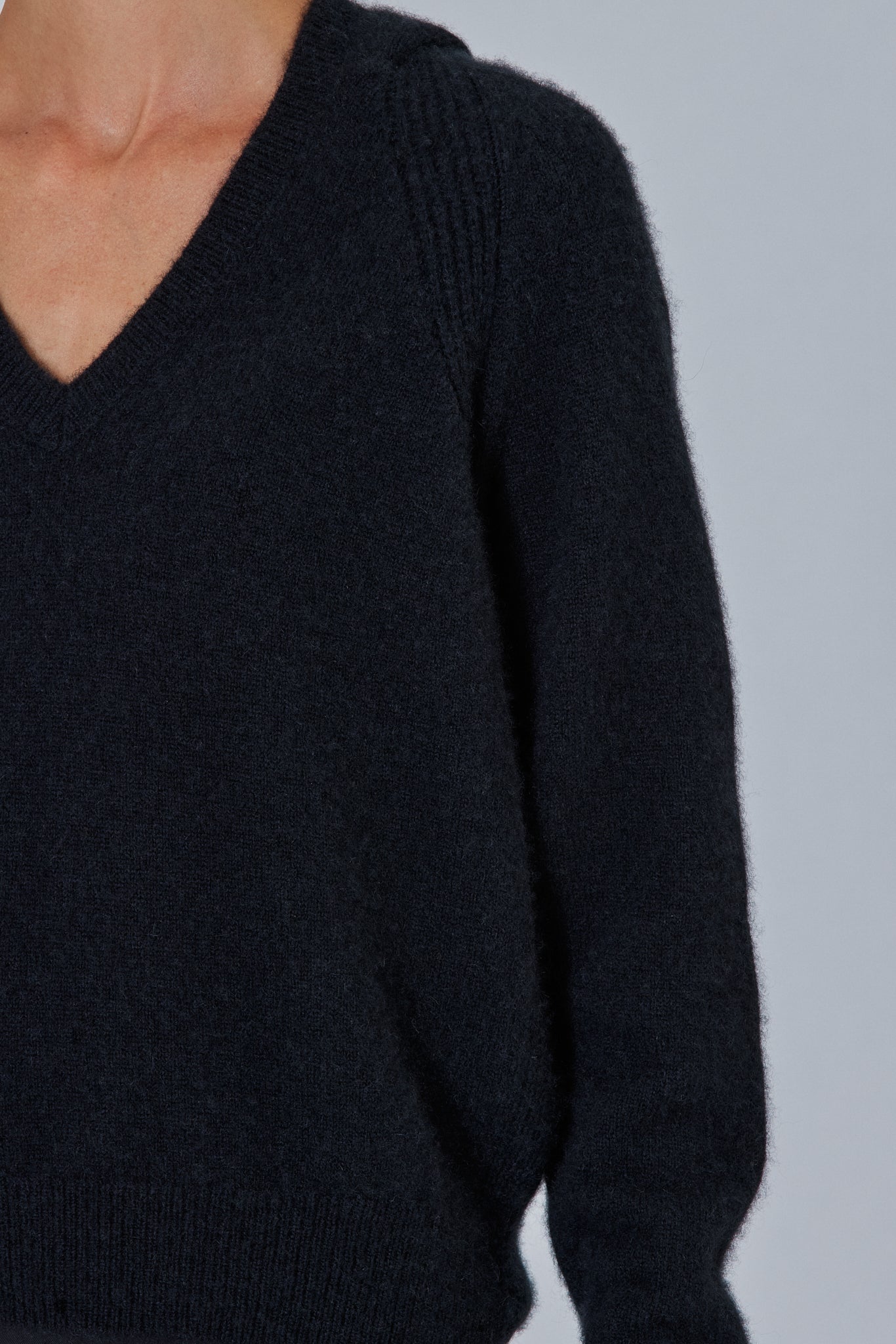 Sa Su Phi Hoody maglione cappuccio cashmere