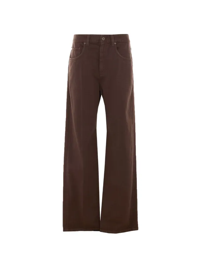 Brunello Cucinelli M0H81P5568 pantaloni fondente