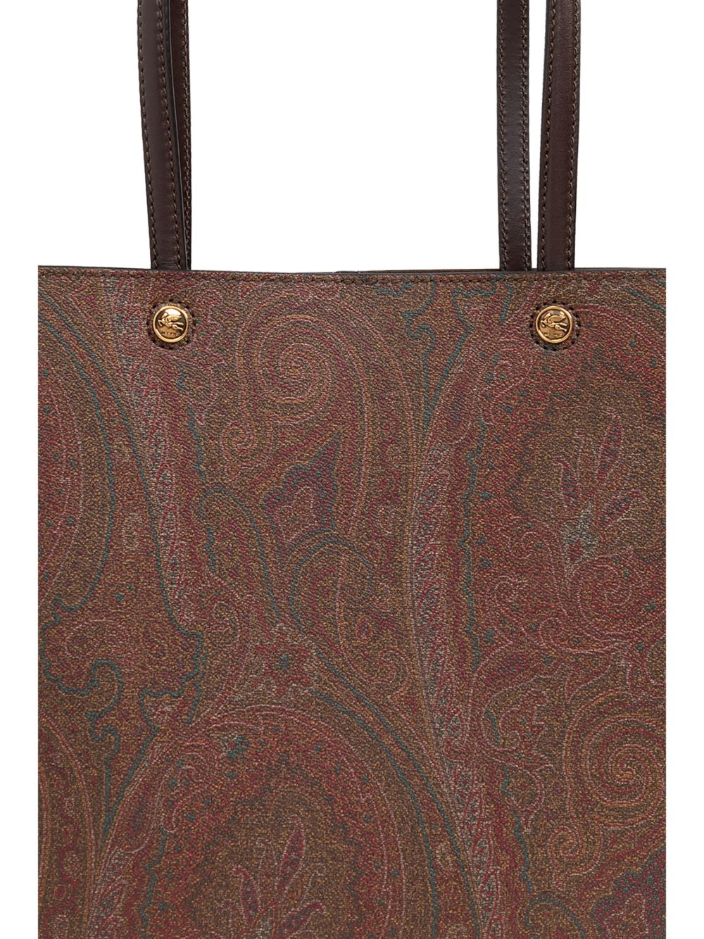 Etro WP1D0024 borsa a mano marrone made in Italy