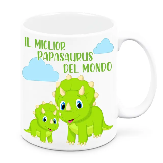 Mr. Gadgets Papasaurus tazza festa del papà
