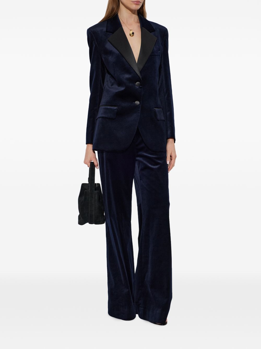Victoria Beckham 1425WJK007244B giacca donna midnight