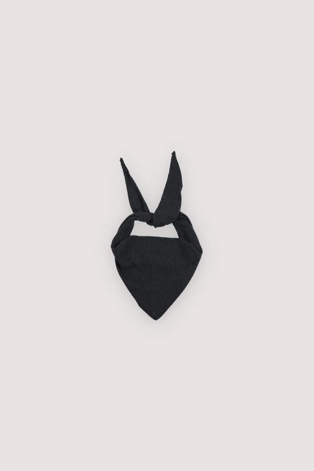 The New Society Agatha Woman Bandana Galactic Grey Melange foulard