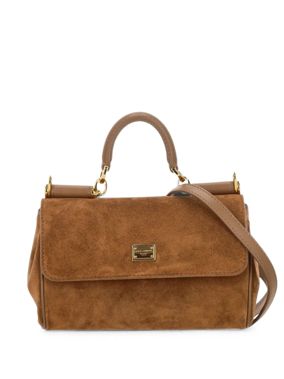 Dolce & Gabbana BB7864 borsa a mano cammello