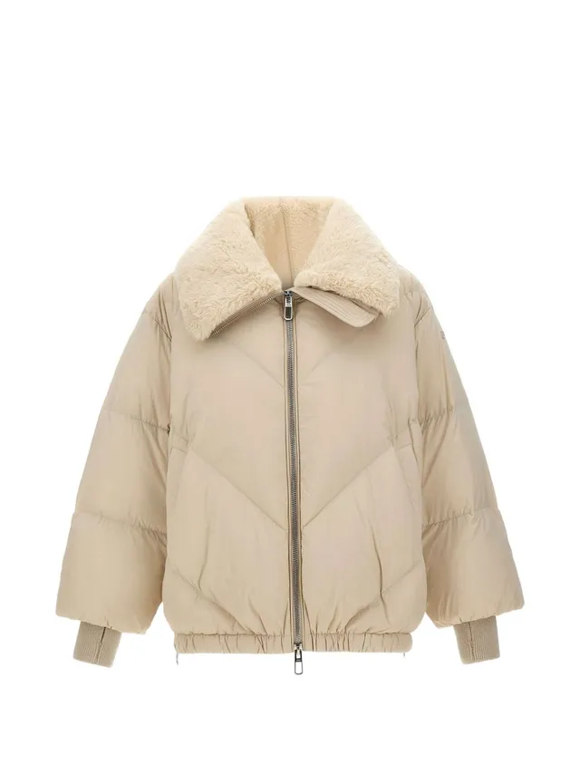 Duno Celia 023 giubbotto donna bianco crema