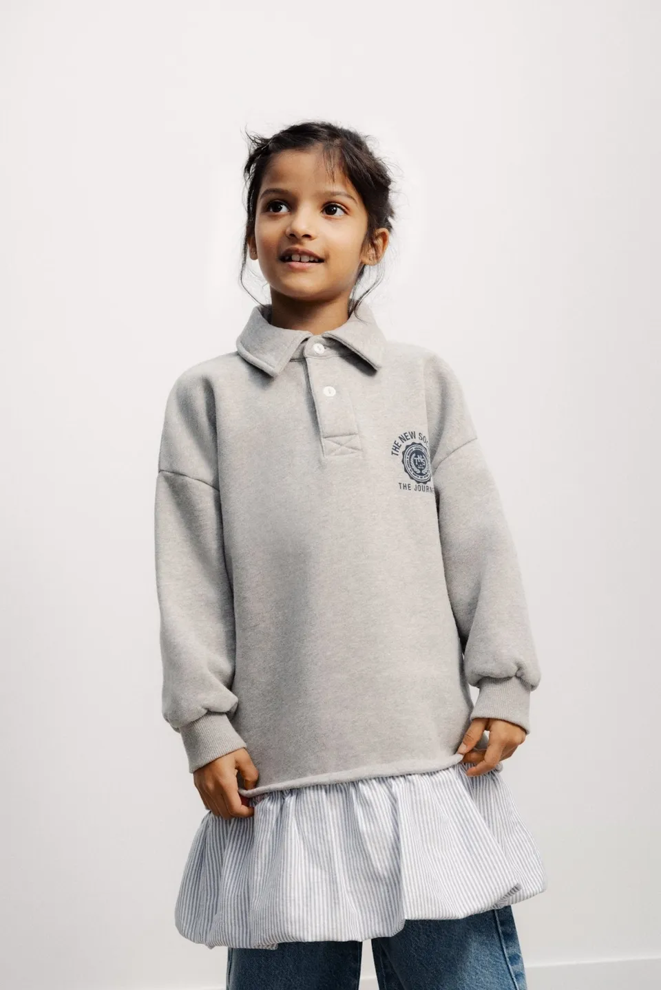 The New Society Ash Dress vestito polo cotone donna