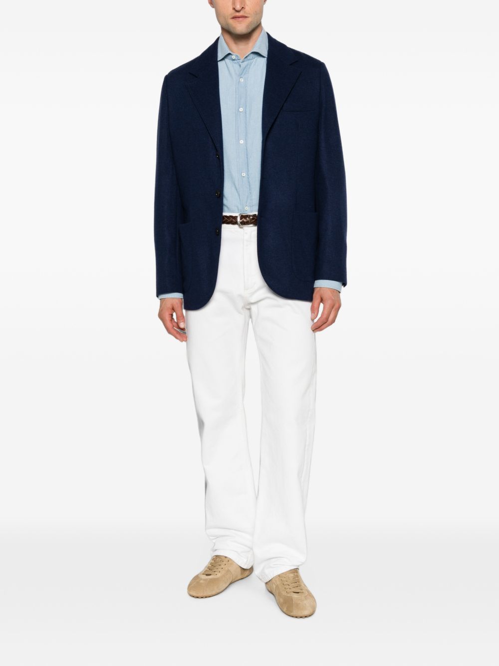 Brunello Cucinelli ML8968J02 giacca cobalto uomo