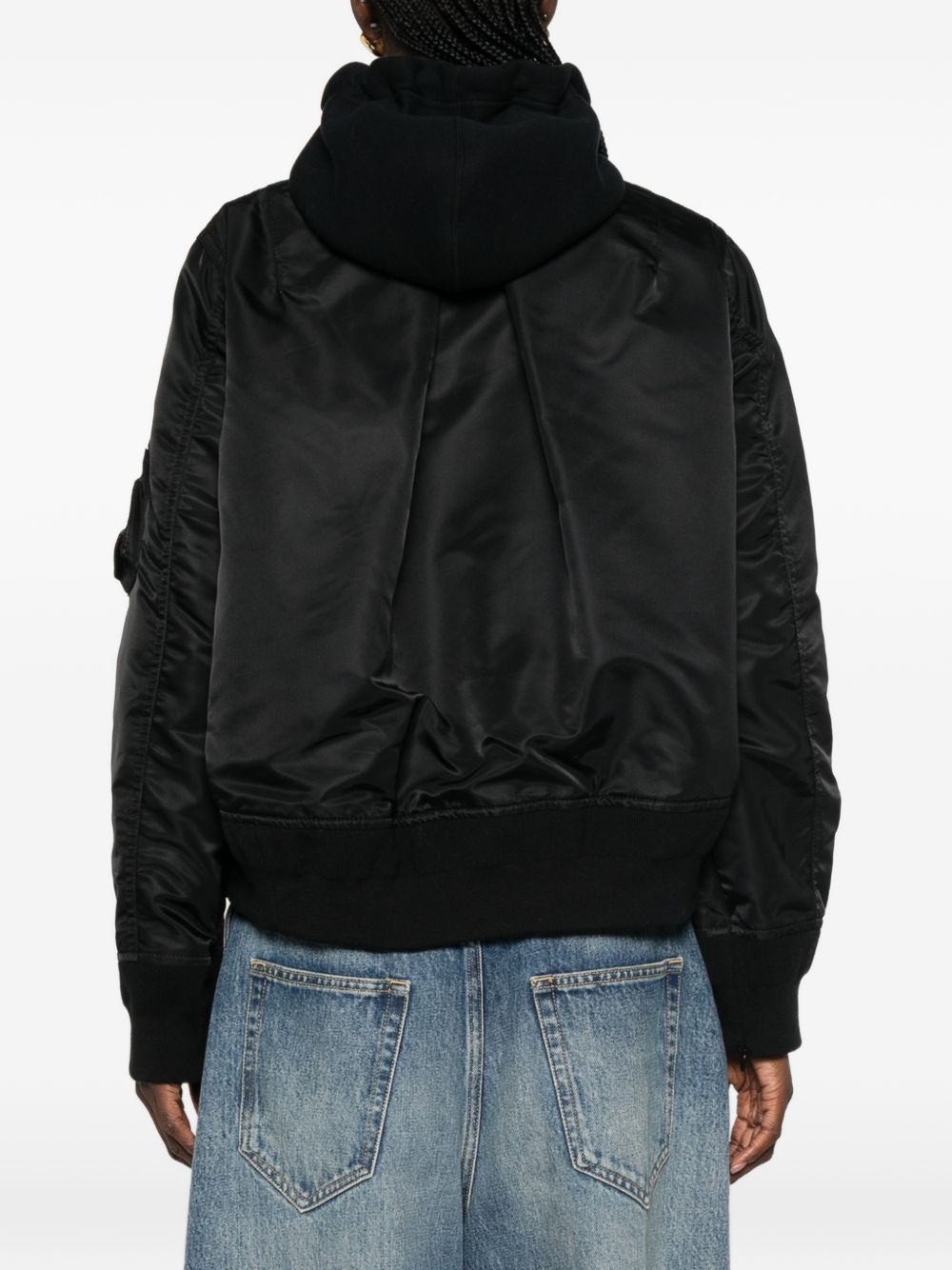 SACAI 26-08680 felpa nero donna