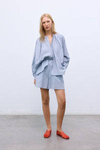 The New Society Cloe Shorts Donna Midnight Cotone