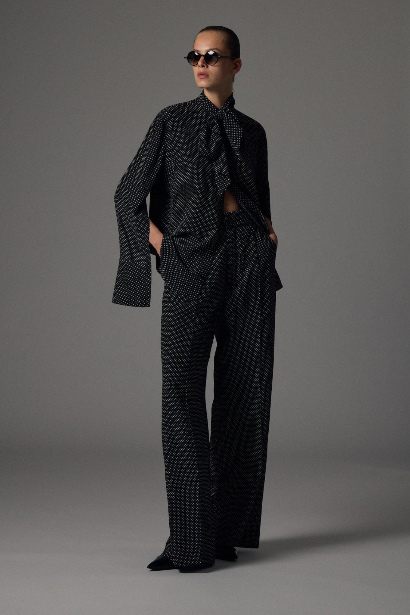 Sa Su Phi Bogart pantaloni palazzo oro