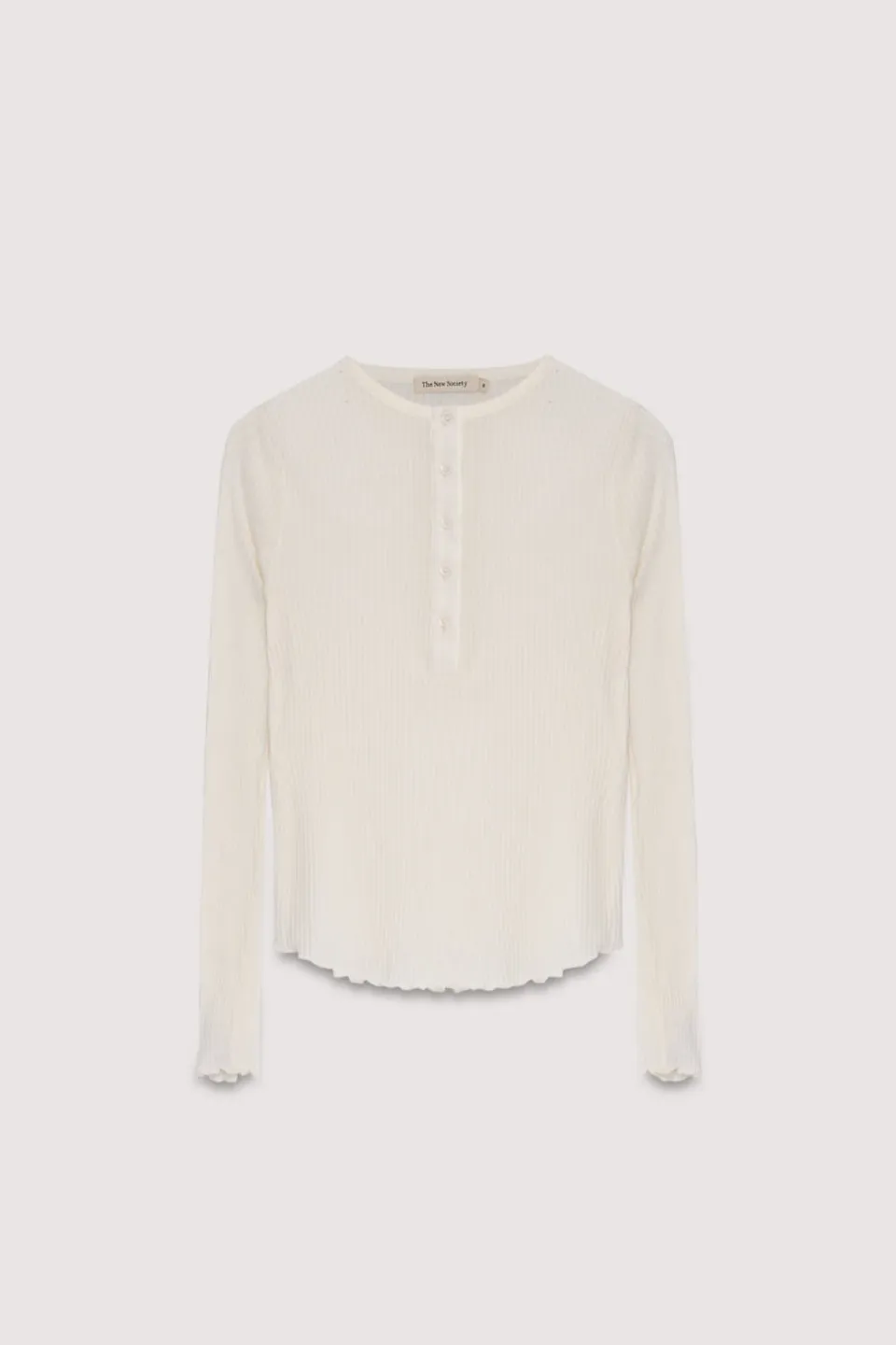The New Society Enea t-shirt moonlight white 12 anni