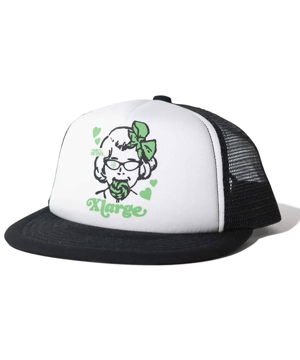 X-Large Lolipop cappellino trucker nero rete