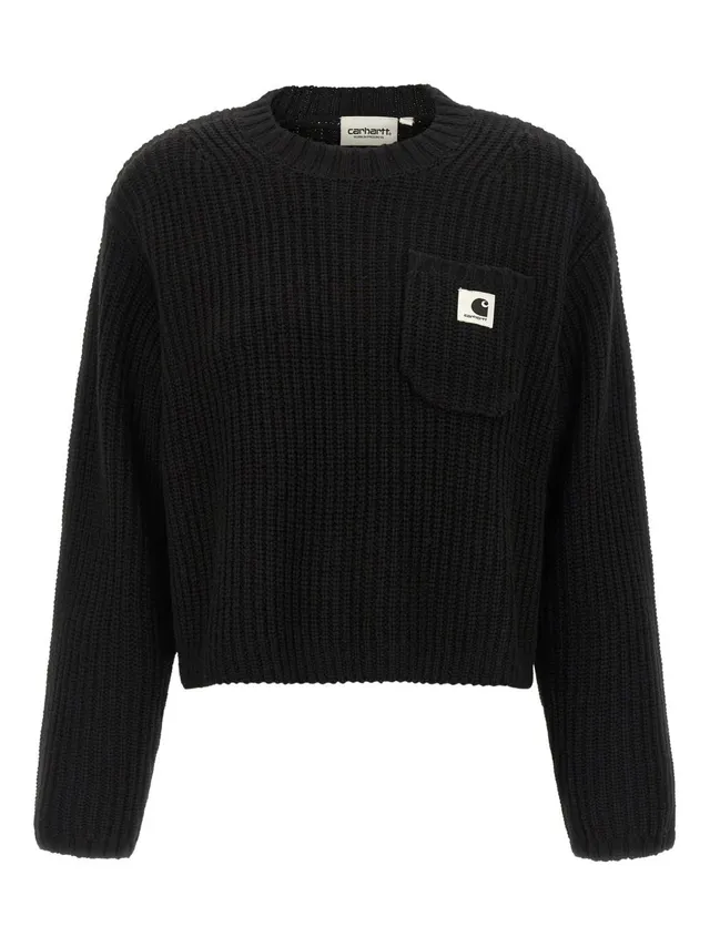 Carhartt I035382 felpa nero donna