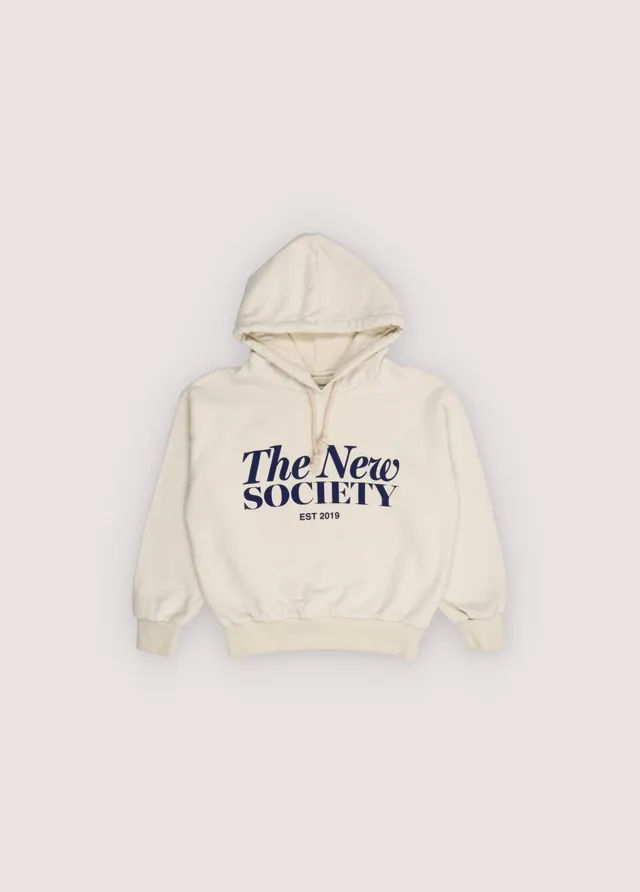 The New Society Bonsai felpa bambino ecru cotone 6 anni