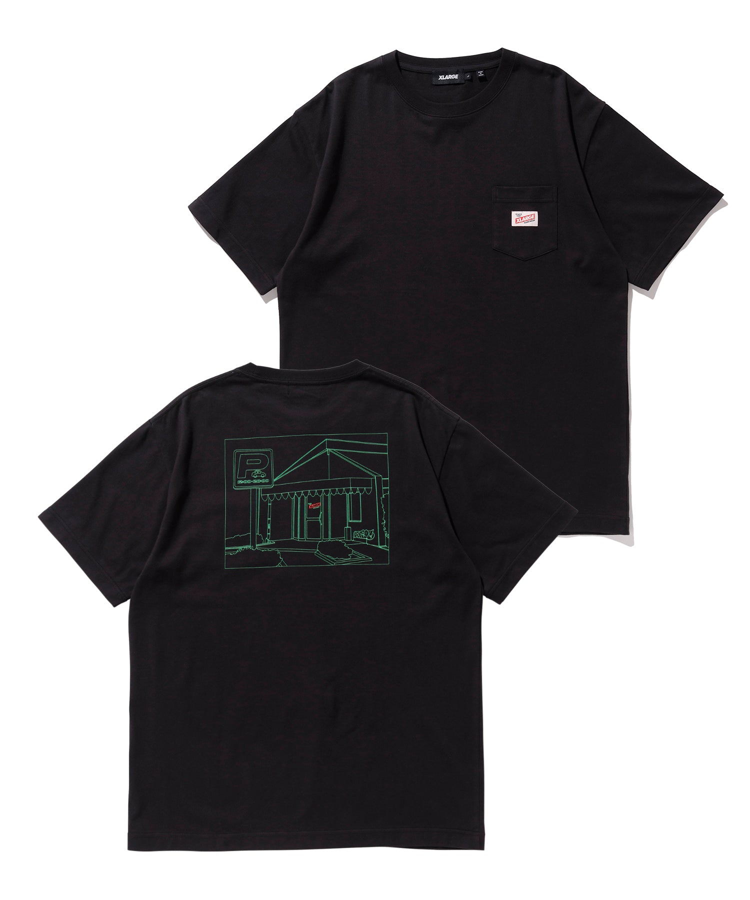 X-Large S/S Pocket Tee Store maglietta taschino cotone