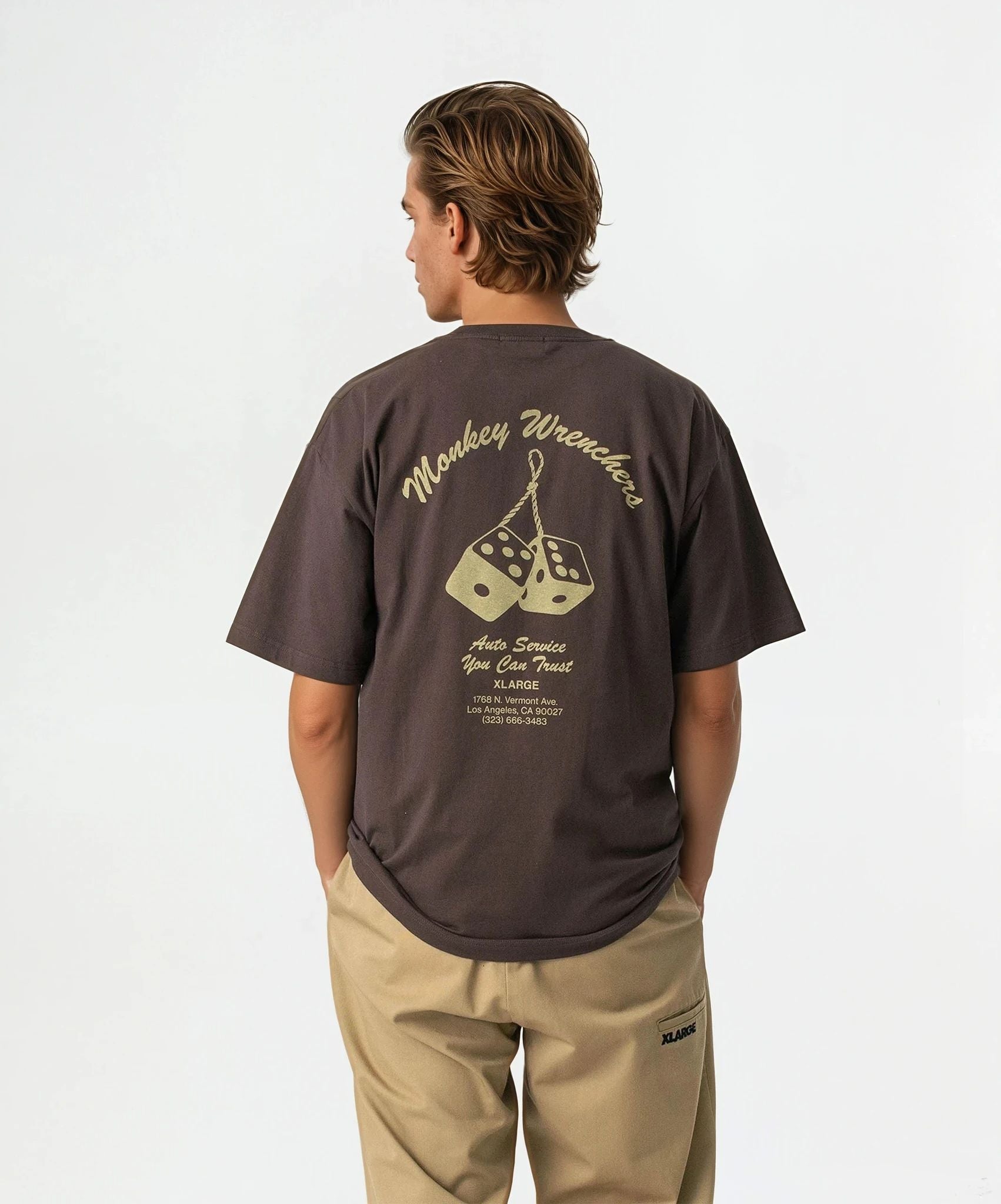 X-Large Monkey Wrenchers S/S Tee maglietta cotone