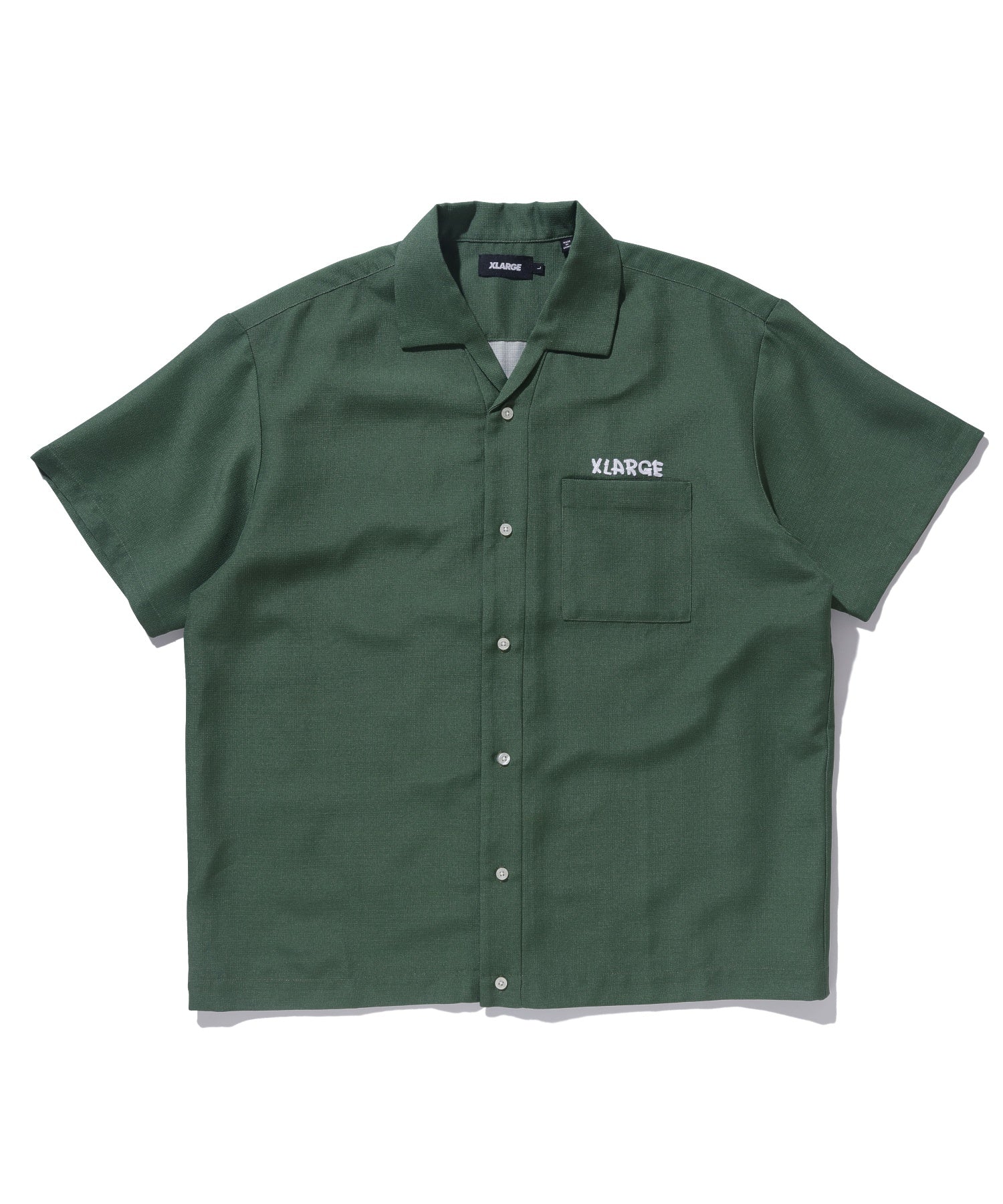 X-Large Drawing OG S/S Work Shirt camicia nera manica corta