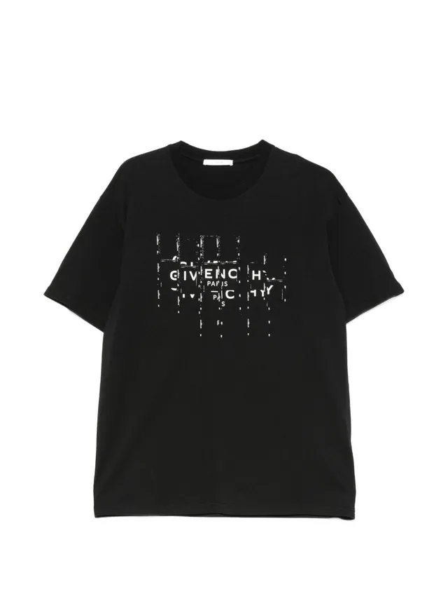 Givenchy BM71NK3YU9 t-shirt nera uomo