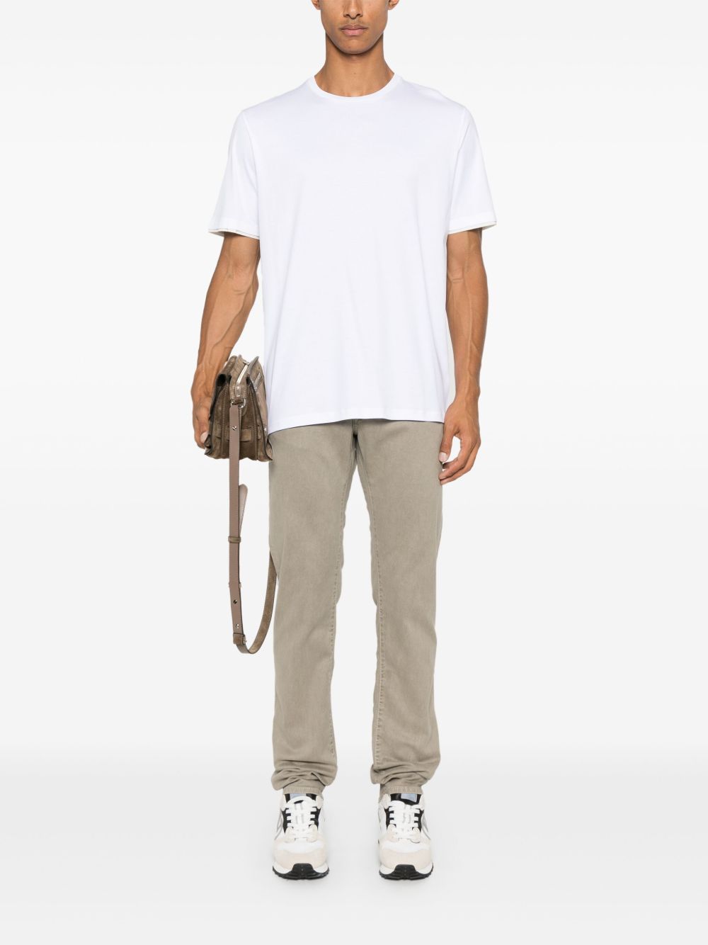Herno JG00031UR t-shirt uomo bianca