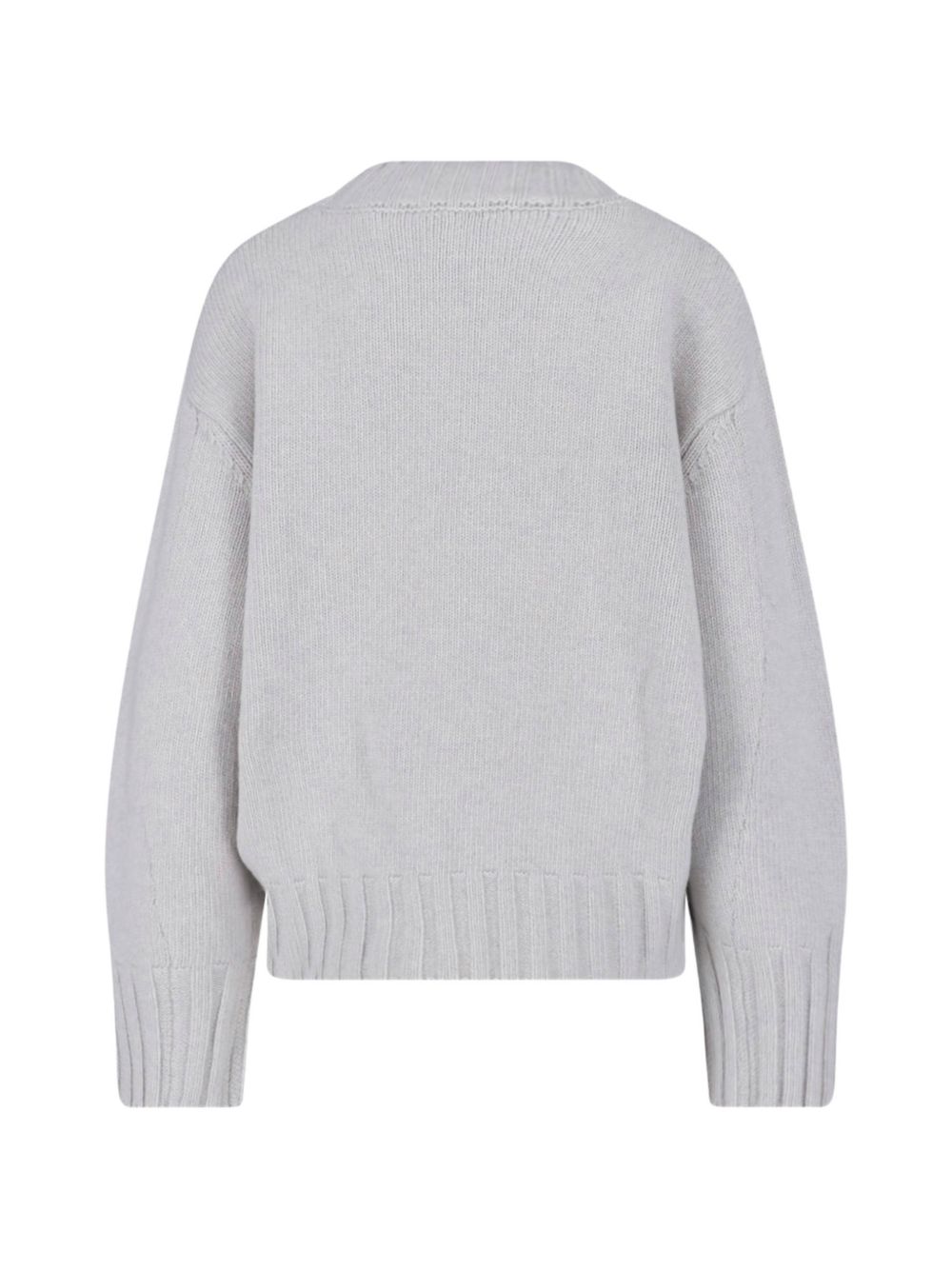 The Attico 261WCK00126 maglia grigia lana cashmere